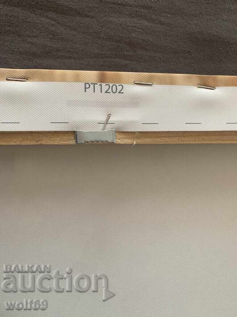 Μεγάλη εικόνα-λιθογραφία με ξύλινη κορνίζα 45/35 εκ - 5