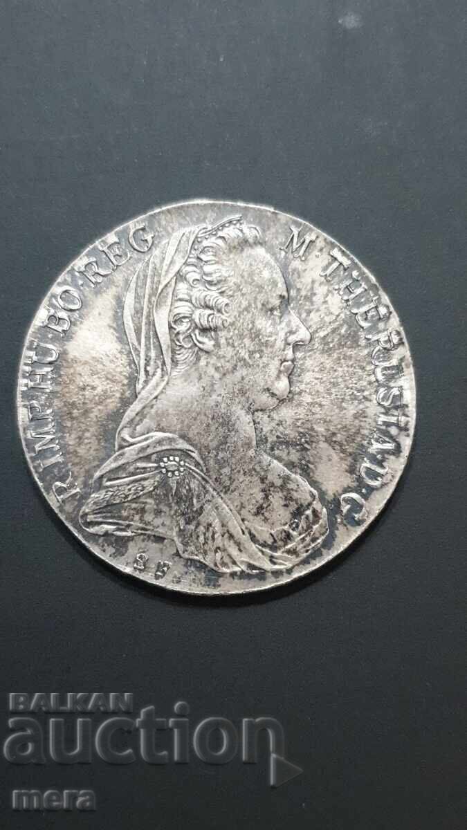 Delivery of Silver coin - 1 thaler 1780 Delivery of Silver coin - 1 thaler 1780