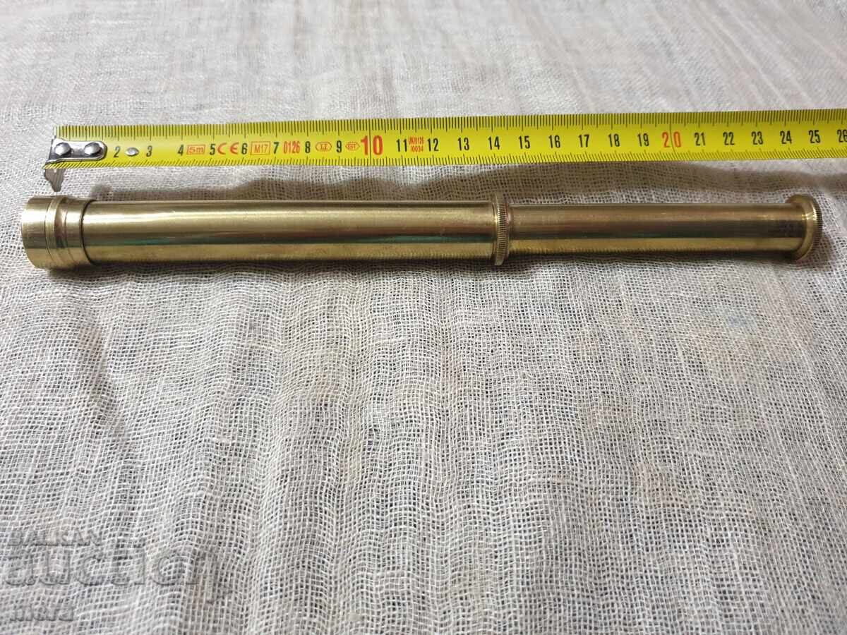 Telescopic bronze binoculars - 5 Telescopic bronze binoculars - 5