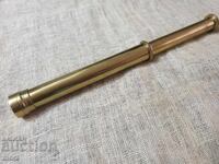 Binoclu telescopic din bronz