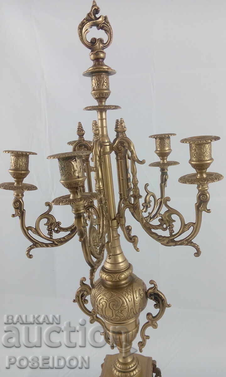 Auction BRONZE CANDLESTICK Auction BRONZE CANDLESTICK