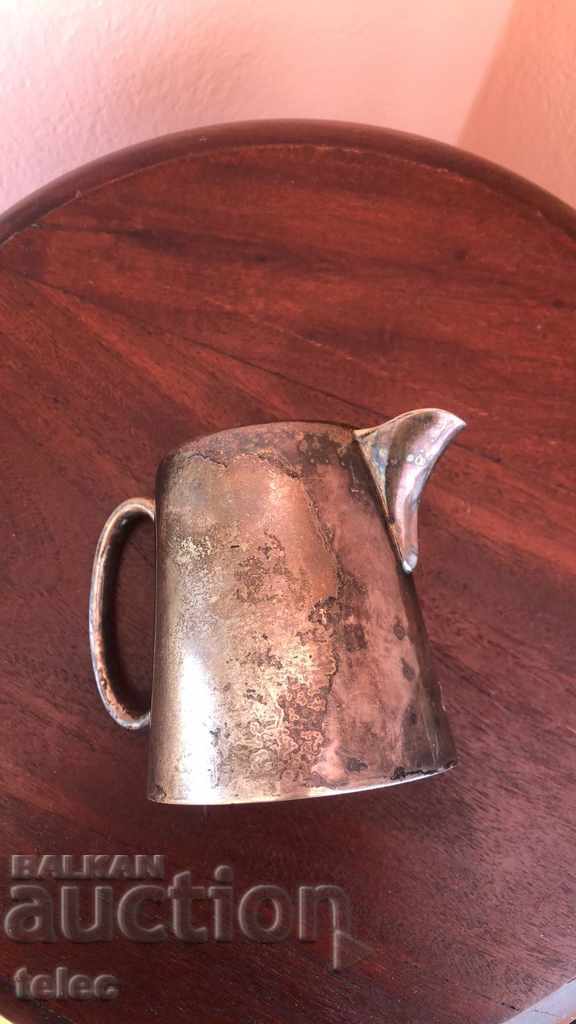 Old English jug with silver coating with price 12.00 BGN | € 6.14
