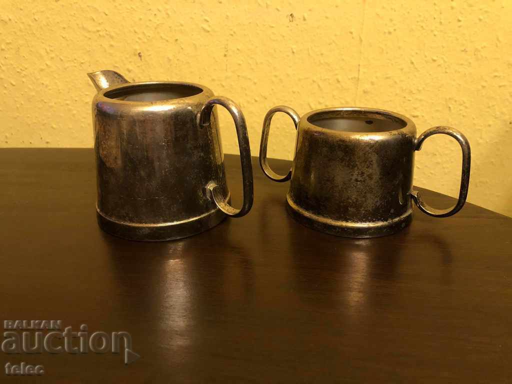 English pitcher and cup English pitcher and cup