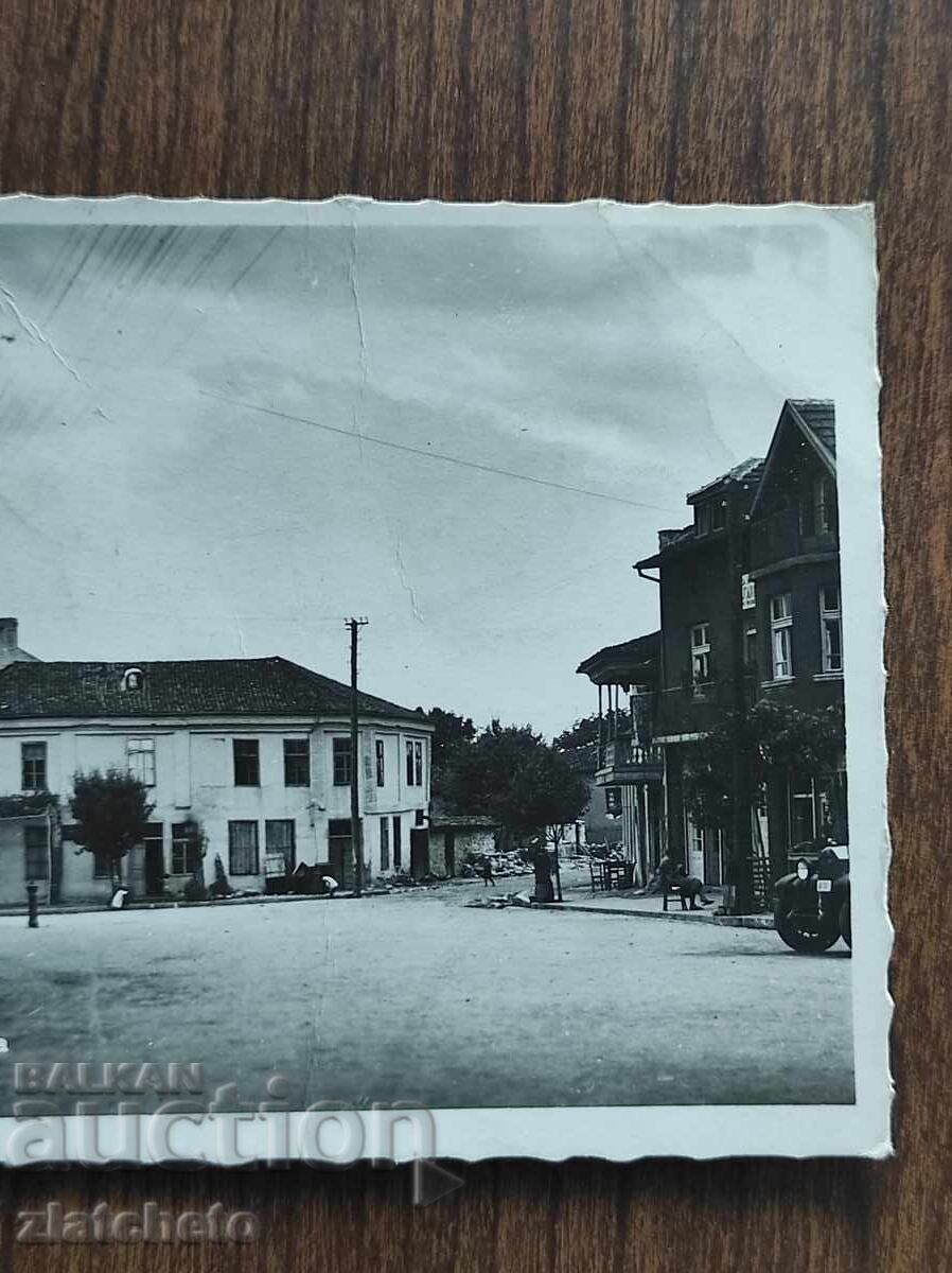 Delivery of Old photo Kingdom of Bulgaria - Dolna Banya Square Delivery of Old photo Kingdom of Bulgaria - Dolna Banya Square