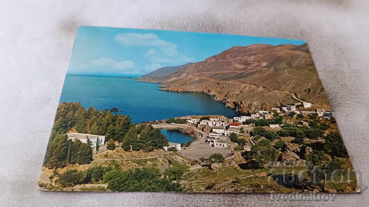 Postcard Crete Chora Sfakion General View Postcard Crete Chora Sfakion General View
