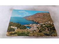 Postcard Crete Chora Sfakion General View