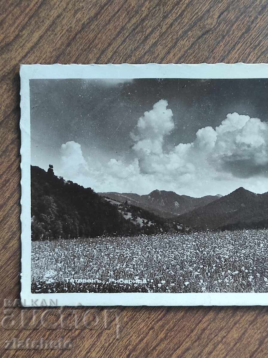 Postal Map Kingdom of Bulgaria - Teteven, Ribaritsa with price 25.00 BGN | € 12.78