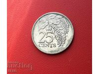 Trinidad and Tobago Islands - 25 cents 2008