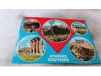 Пощенска картичка Athenes Souvenir