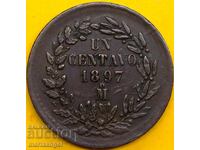 Mexic 1 centavo 1897