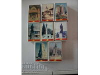 Lot of empty matches - views from Bulgaria - 3 -- 8 pieces.