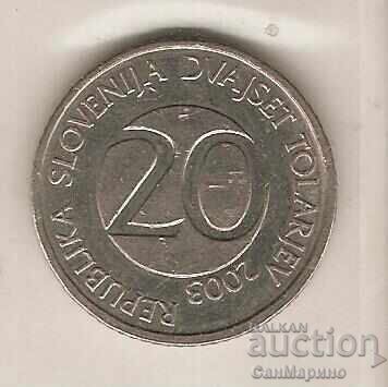 +Словения 20 толара 2003 г. +Словения 20 толара 2003 г.