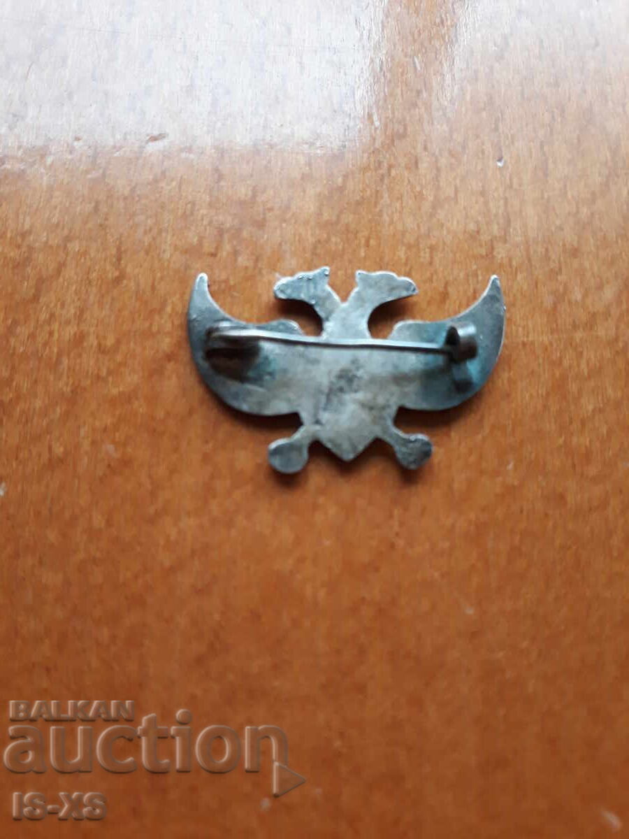 Auction Old Russian silver brooch Auction Old Russian silver brooch