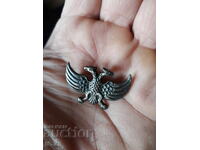 Old Russian silver brooch