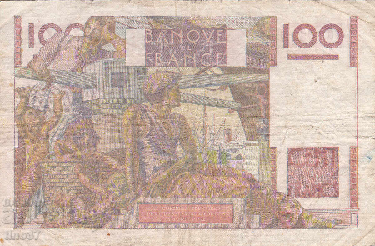 Δημοπρασία tino37- FRANCE - 100 FRANC - 1950 - F