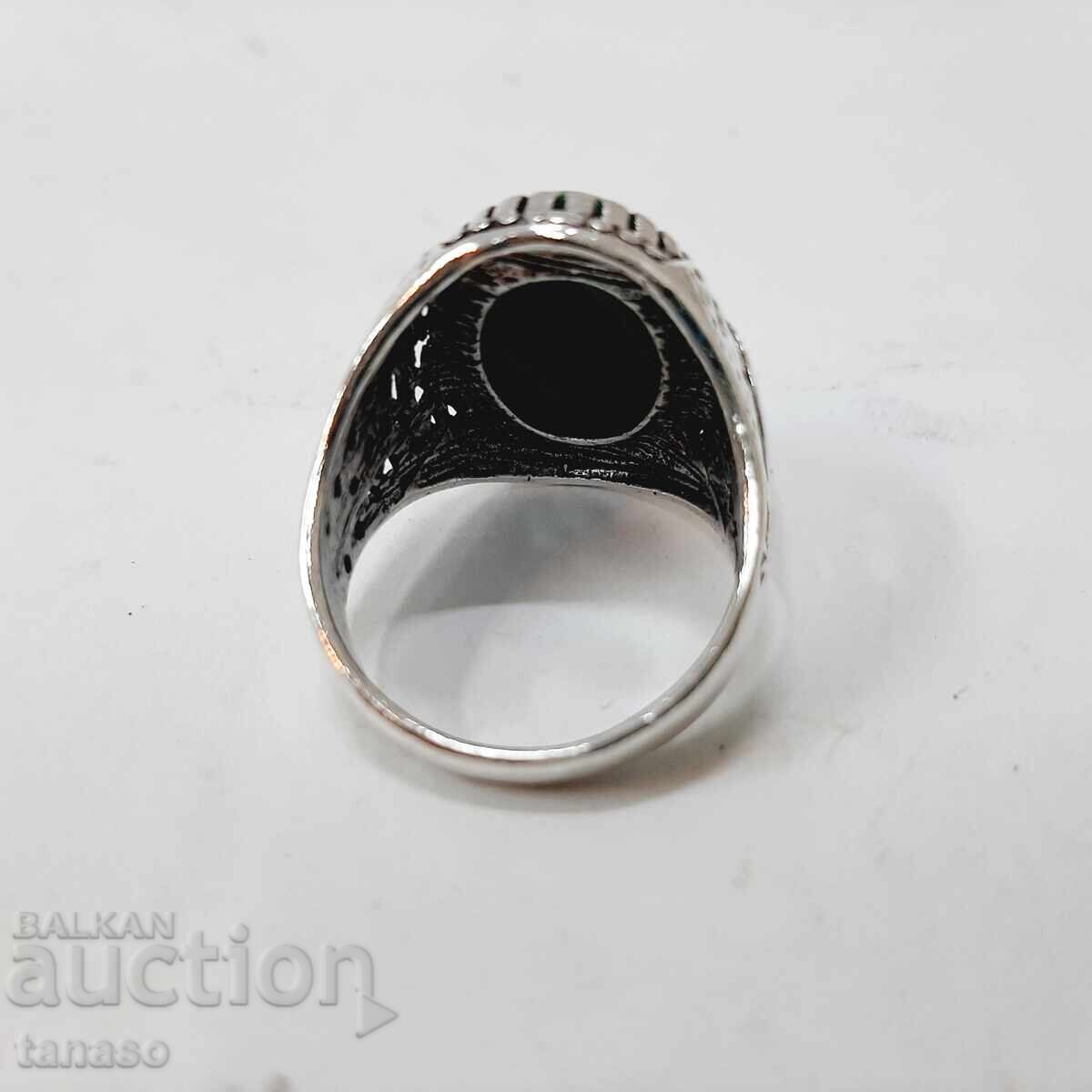 Auction Malachite ring Auction Malachite ring