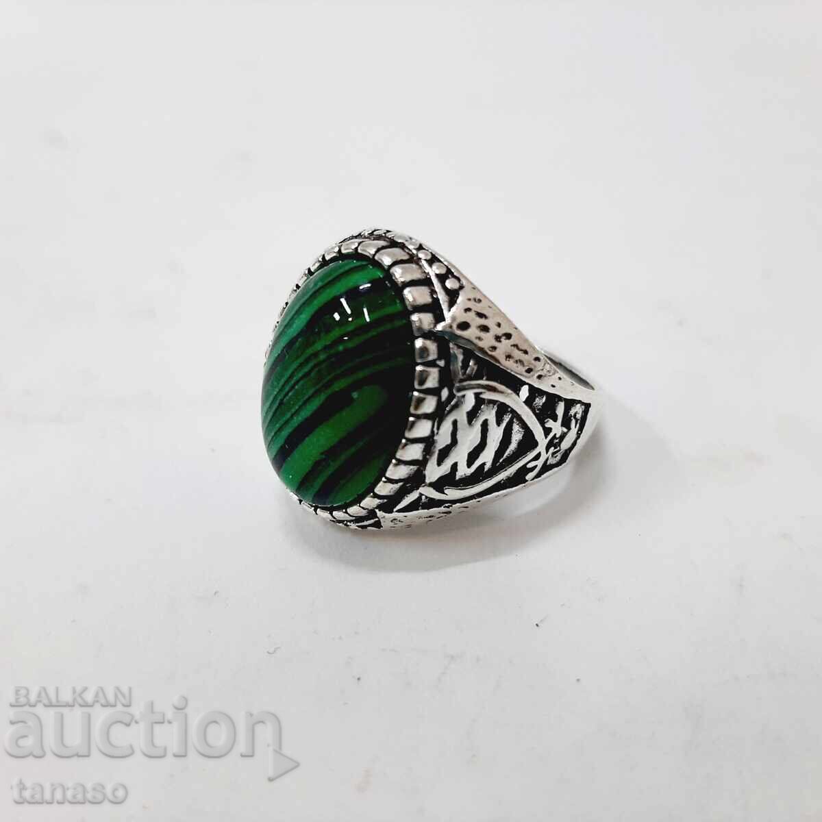 Malachite ring - 5 Malachite ring - 5