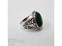 Malachite ring