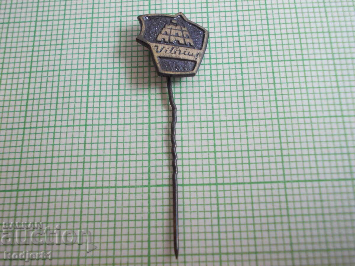 badges - cities Lithuania - Vilnius with price 3.00 BGN | € 1.53 badges - cities Lithuania - Vilnius with price 3.00 BGN | € 1.53