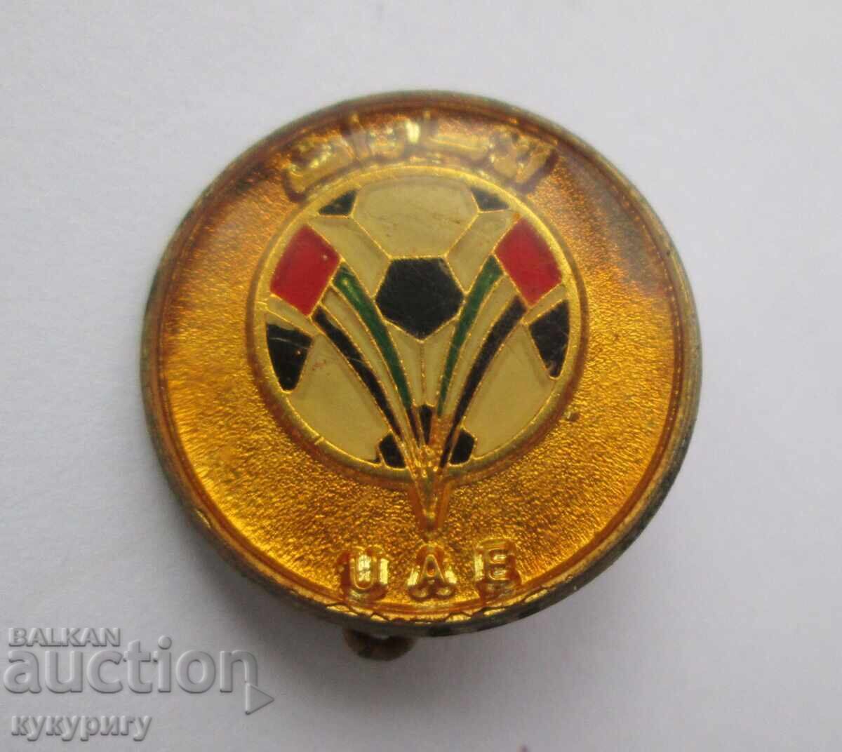 Аукцион Стар футболен знак арабска футболна значка ОАЕ Аукцион Стар футболен знак арабска футболна значка ОАЕ