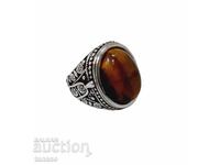 Tiger's eye ring