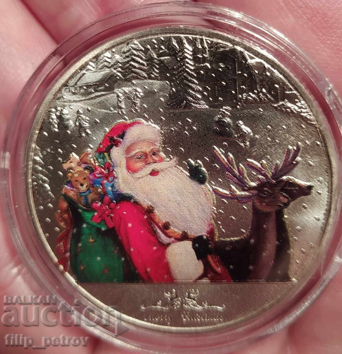 Christmas - New Year's plaque in a protective capsule with price 10.00 BGN | € 5.11 Christmas - New Year's plaque in a protective capsule with price 10.00 BGN | € 5.11