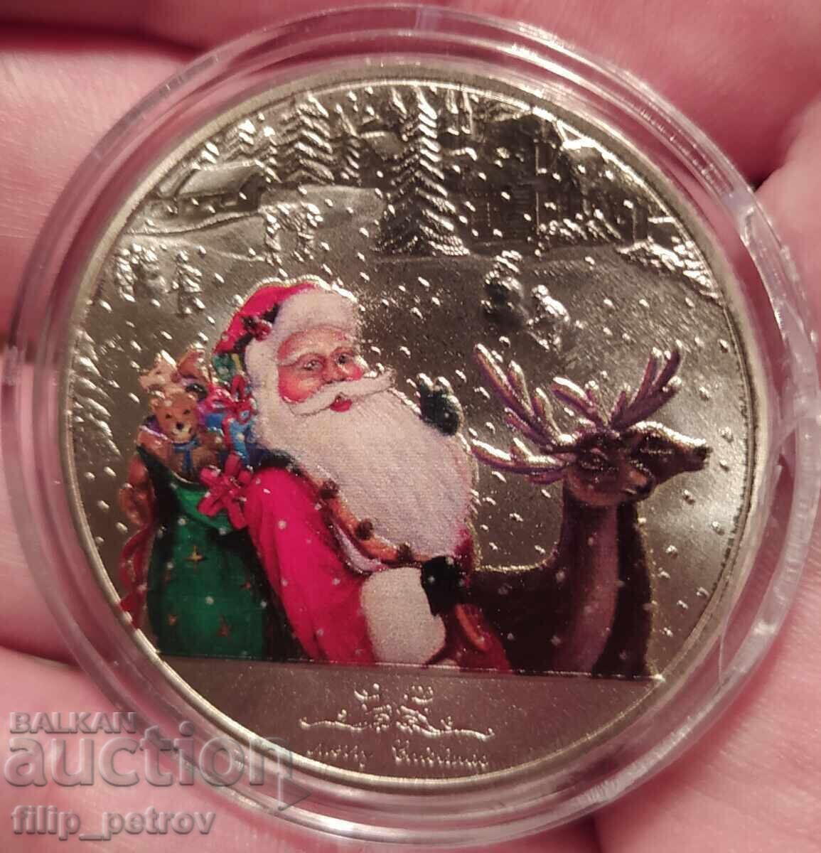 Christmas - New Year's plaque in a protective capsule - 6 Christmas - New Year's plaque in a protective capsule - 6