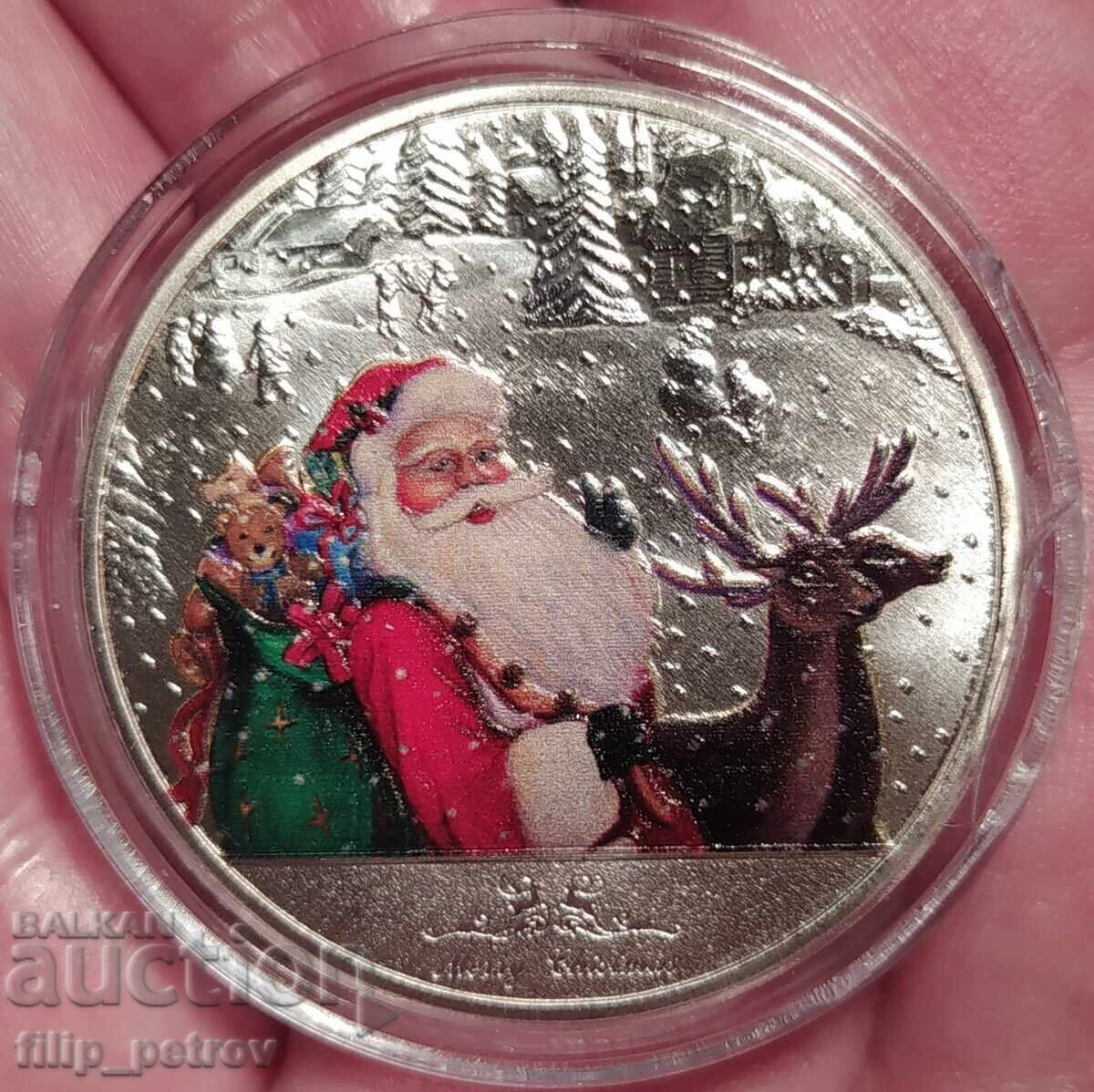 Christmas - New Year's plaque in a protective capsule - 7 Christmas - New Year's plaque in a protective capsule - 7