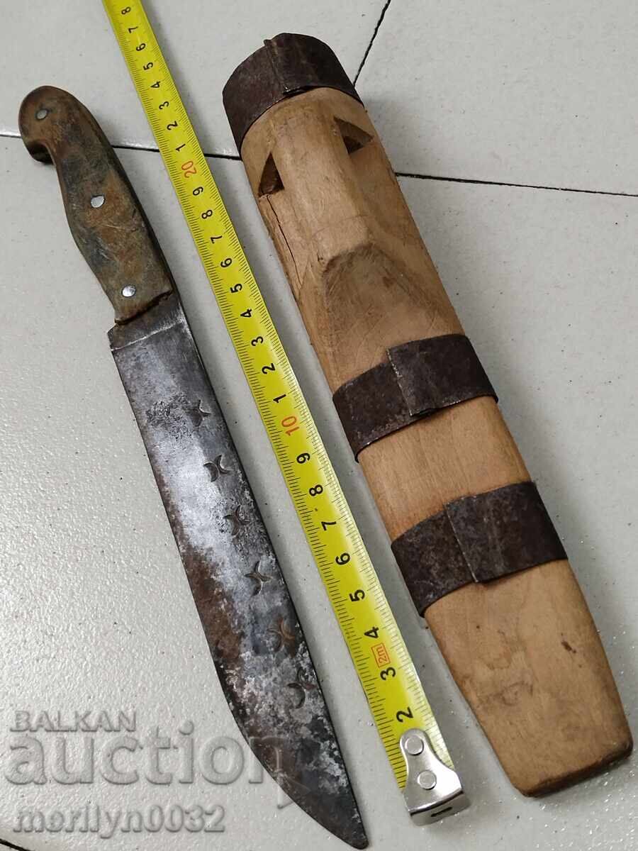 Shepherd's knife with scabbard Karakulak Chiren horn Chekia - 5 Shepherd's knife with scabbard Karakulak Chiren horn Chekia - 5