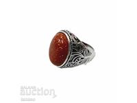 Red jasper ring