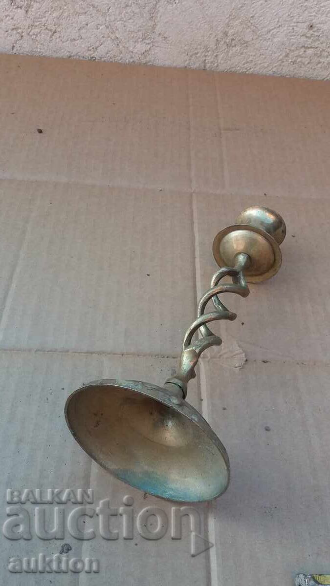 designer bronze candlestick - 6 designer bronze candlestick - 6