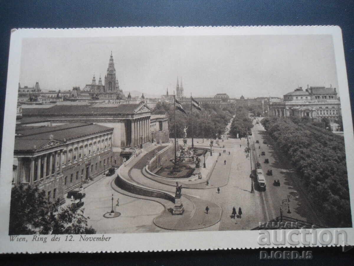 Old postcard, Wien Old postcard, Wien