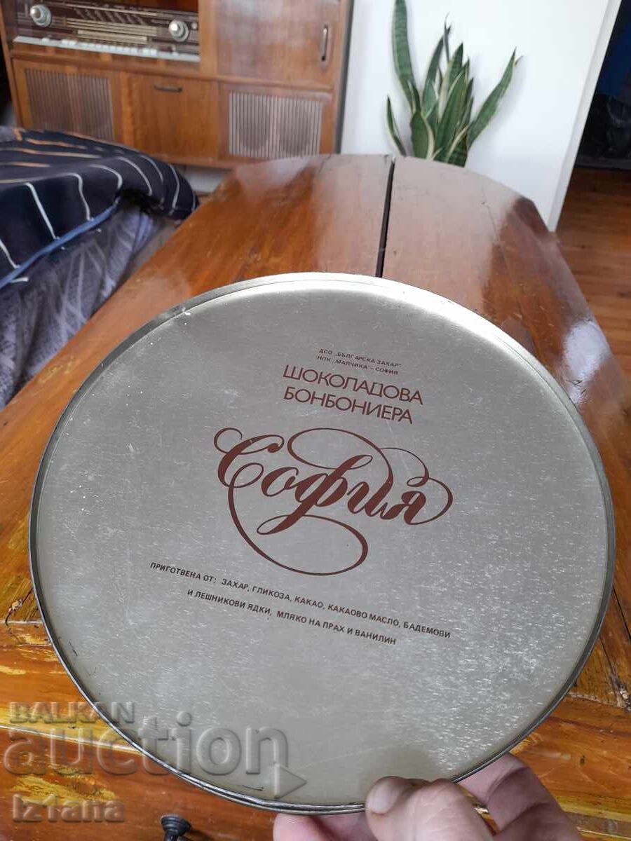 Auction Old Chocolate Candy Box Sofia Auction Old Chocolate Candy Box Sofia