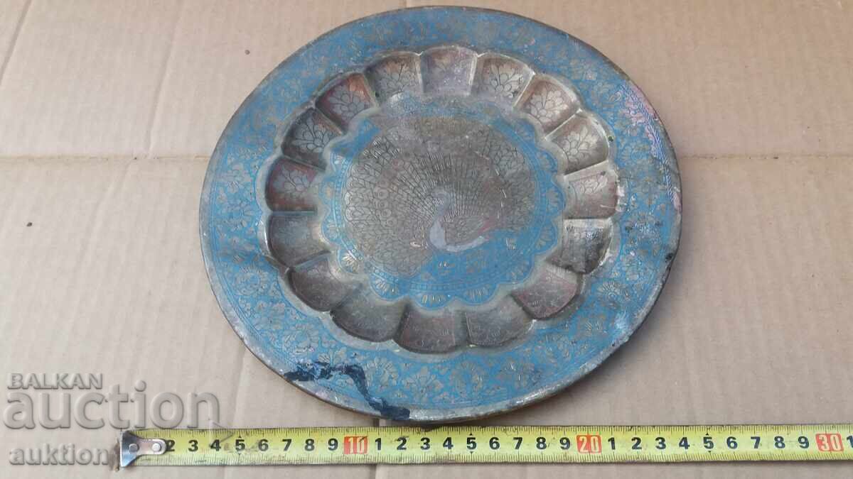 ΠΙΑΤΑ ΤΟΙΧΟΥ ΜΑΣΙΦ ΜΠΡΟΝΖΕ PEACOCK - ORIENTAL με τιμή 16.99 BGN | € 8.69 ΠΙΑΤΑ ΤΟΙΧΟΥ ΜΑΣΙΦ ΜΠΡΟΝΖΕ PEACOCK - ORIENTAL με τιμή 16.99 BGN | € 8.69