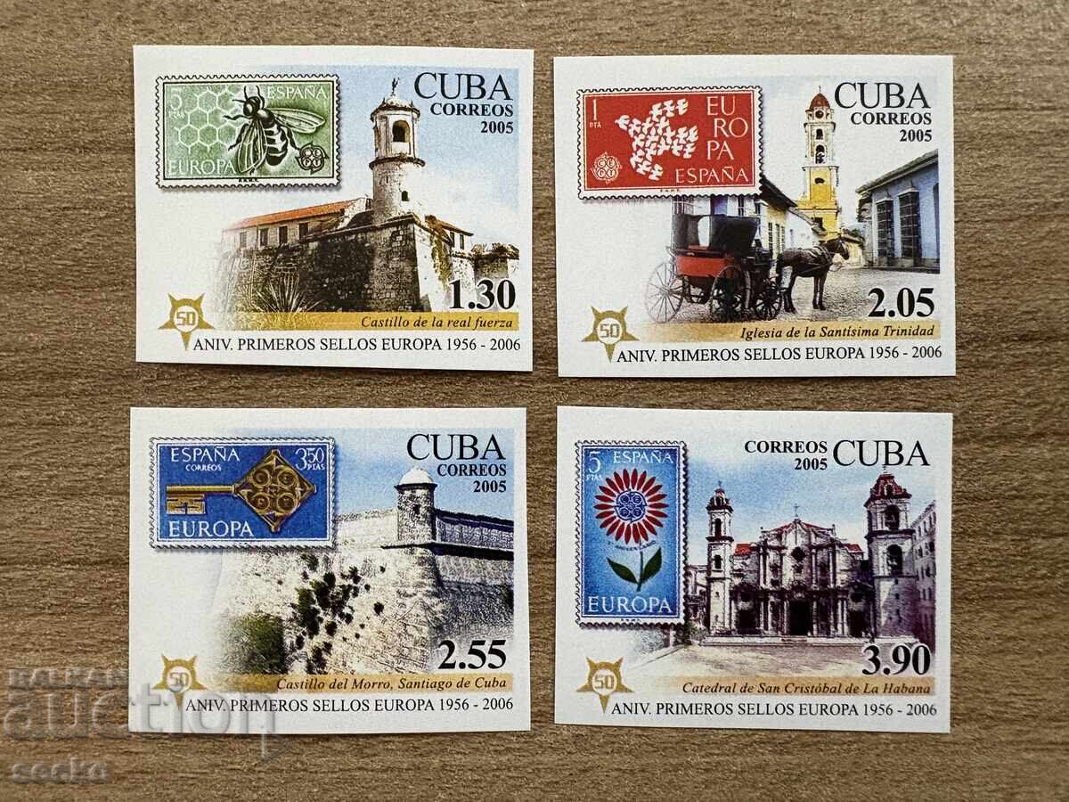 50 de ani de Europa - Cuba (2005) - MNH 50 de ani de Europa - Cuba (2005) - MNH