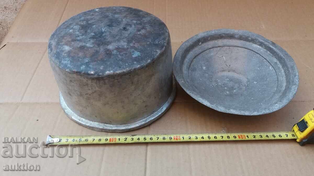 FORGED COPPER RENEWAL POT EXCELLENT - 7 FORGED COPPER RENEWAL POT EXCELLENT - 7