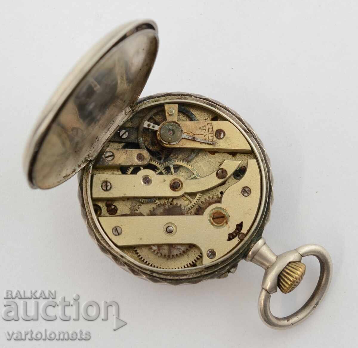 Delivery of Antique Silver Ladies Pocket Watch - Not Working