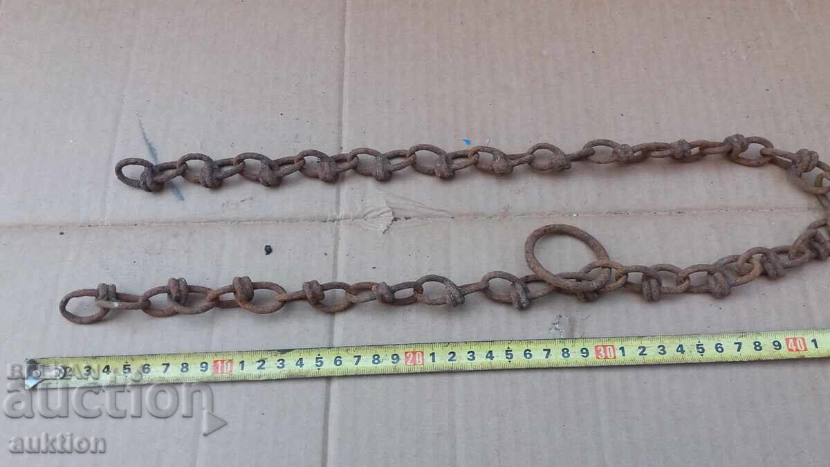 CHAIN, HAND-KNITTED CHAINS