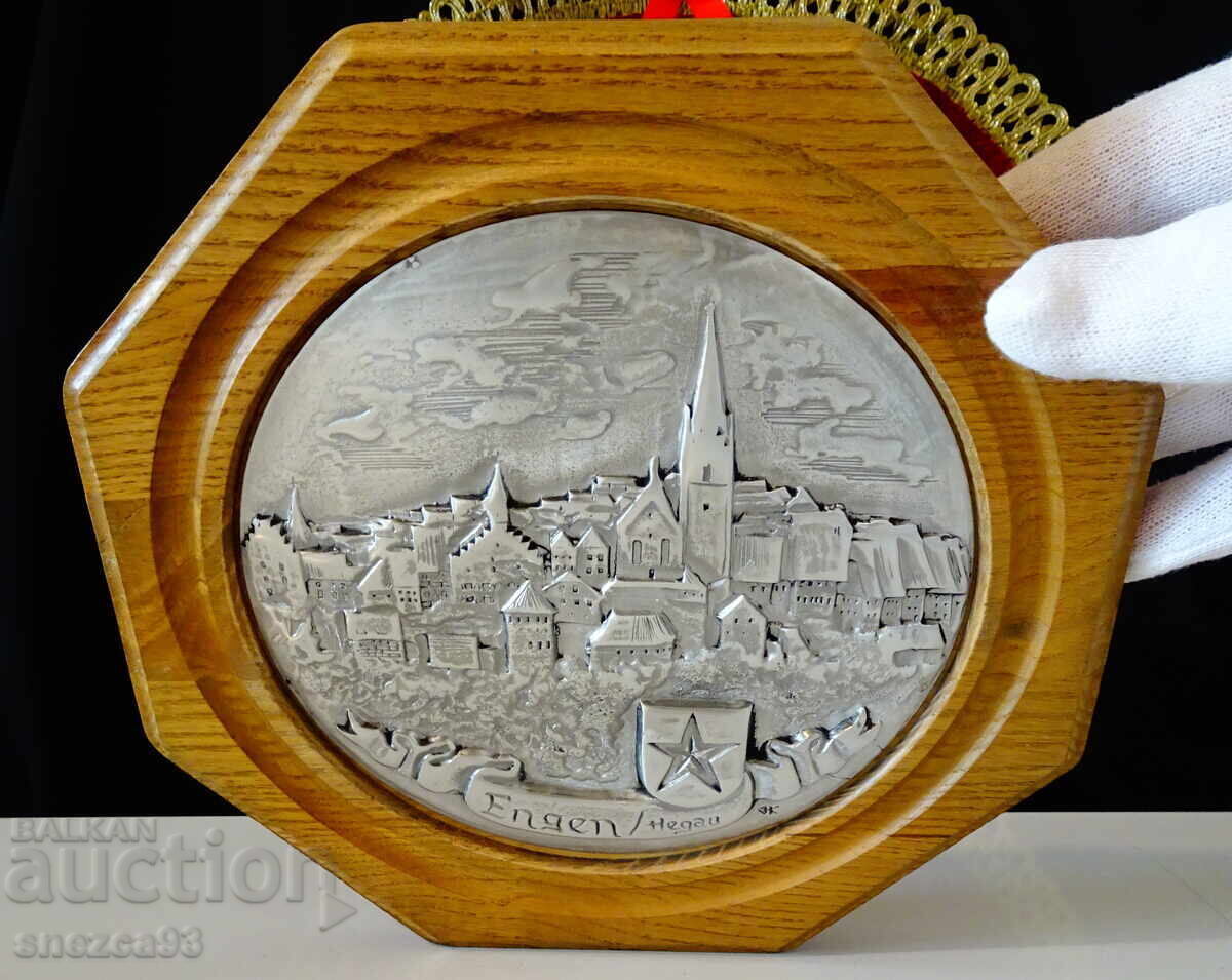 Kalayeno painting with a view from Engen, signed by the author with price 35.00 BGN | € 17.90 Kalayeno painting with a view from Engen, signed by the author with price 35.00 BGN | € 17.90