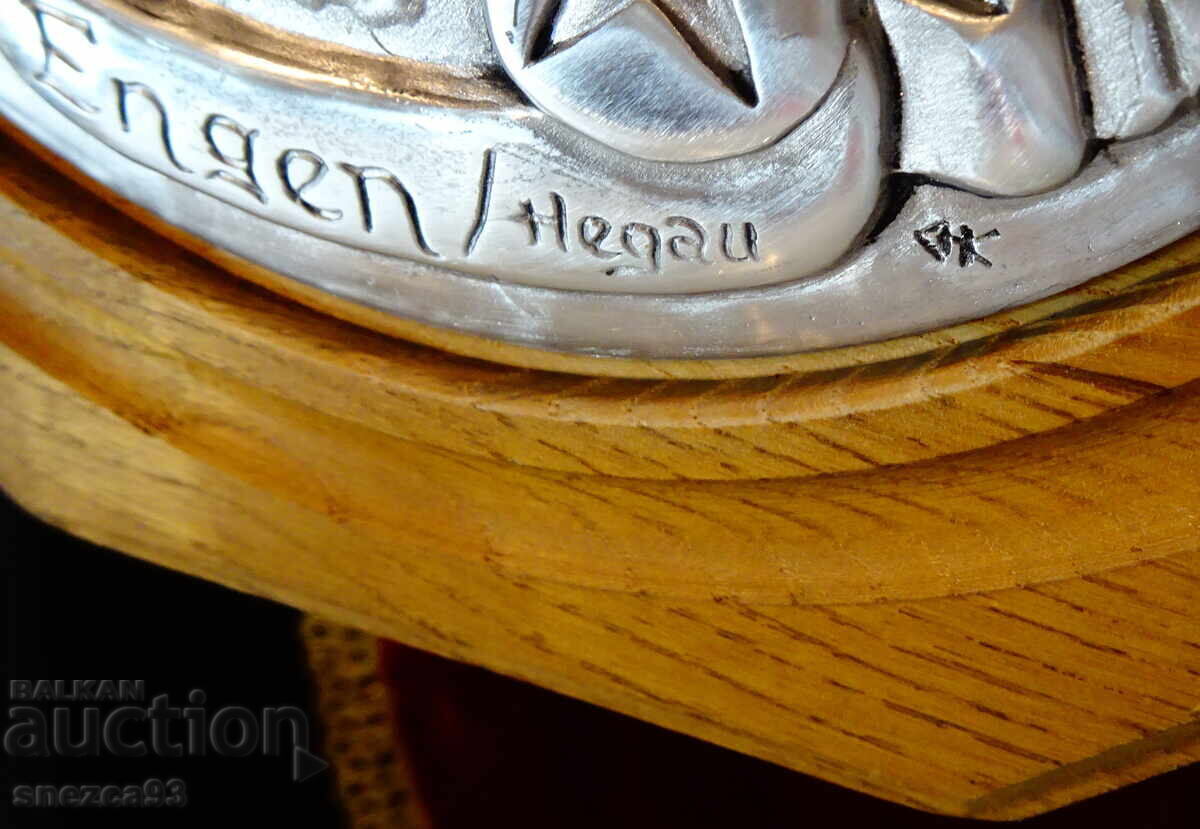 Delivery of Kalayeno painting with a view from Engen, signed by the author Delivery of Kalayeno painting with a view from Engen, signed by the author