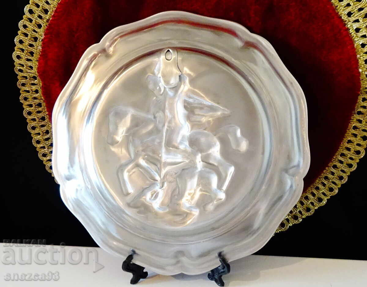 Καλαίσθητη πιατέλα Αγίου Γεωργίου, πίνακας, εικόνα, 720 γρ - 5 Καλαίσθητη πιατέλα Αγίου Γεωργίου, πίνακας, εικόνα, 720 γρ - 5