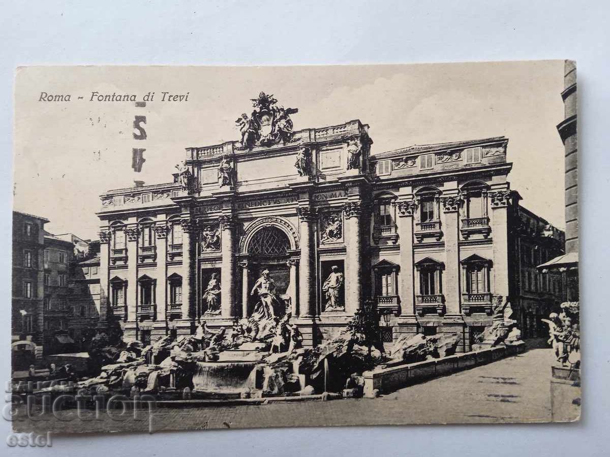Postcard Rome 1939 Postcard Rome 1939