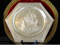 Tin plate Ship, WMF brand.