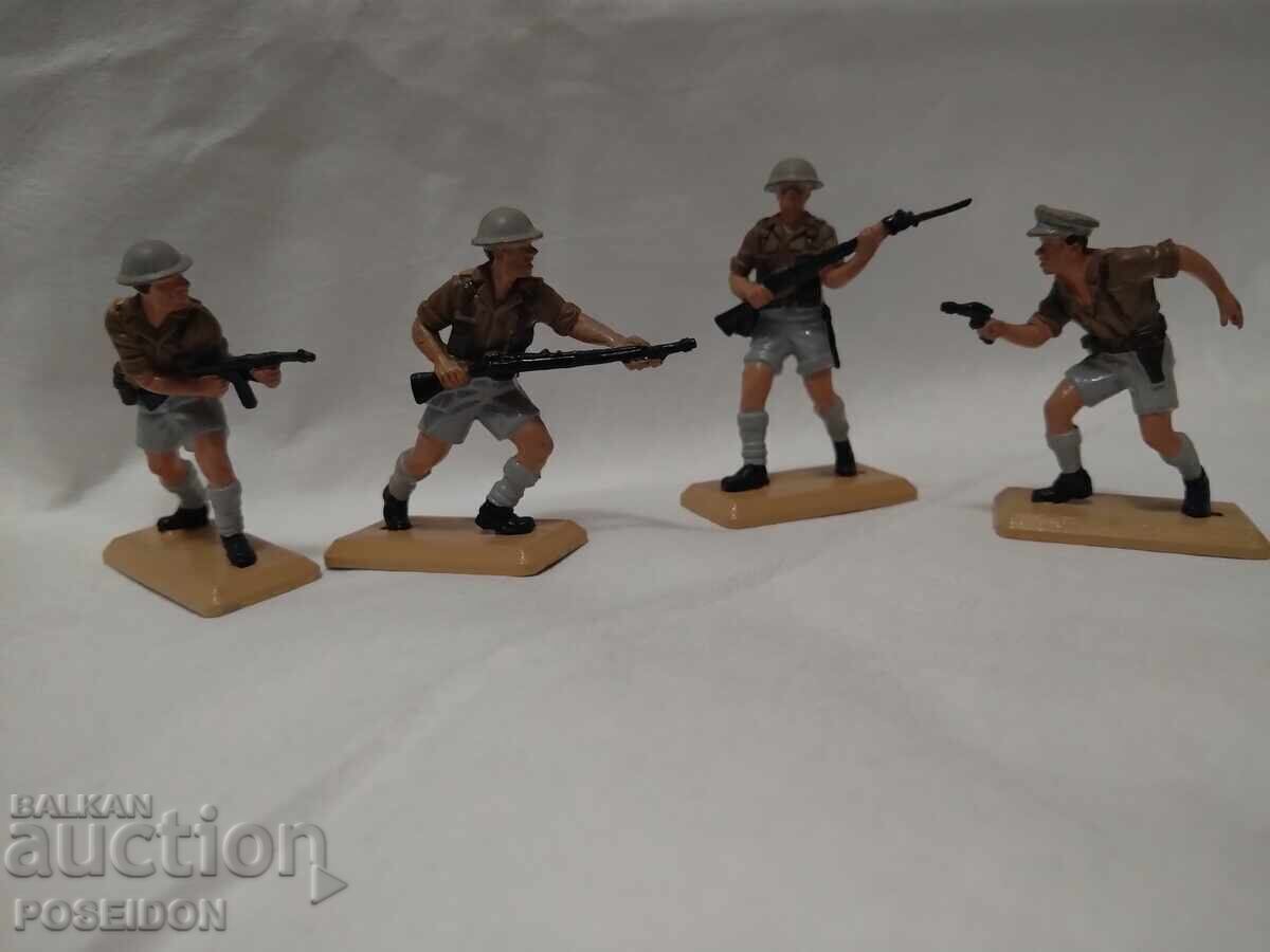 SOLDIERS - BRITANS LTD 1971 DETAIL SOLDIERS - BRITANS LTD 1971 DETAIL