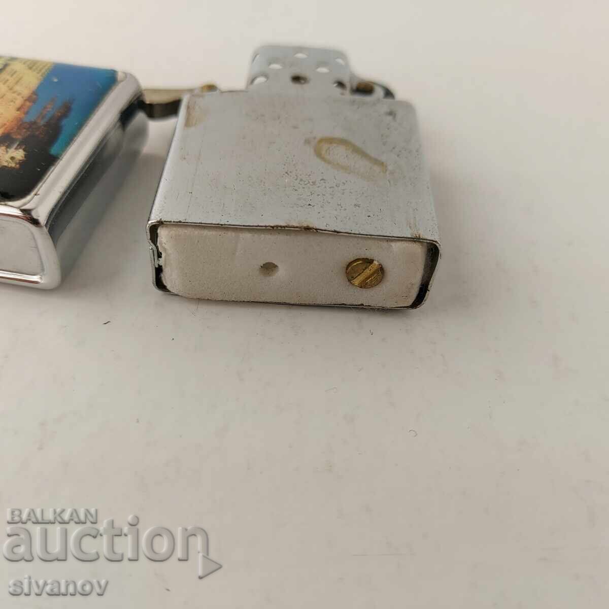 Interesting petrol lighter Barcelona B0102 - 6 Interesting petrol lighter Barcelona B0102 - 6