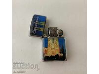 Interesting petrol lighter Barcelona B0102