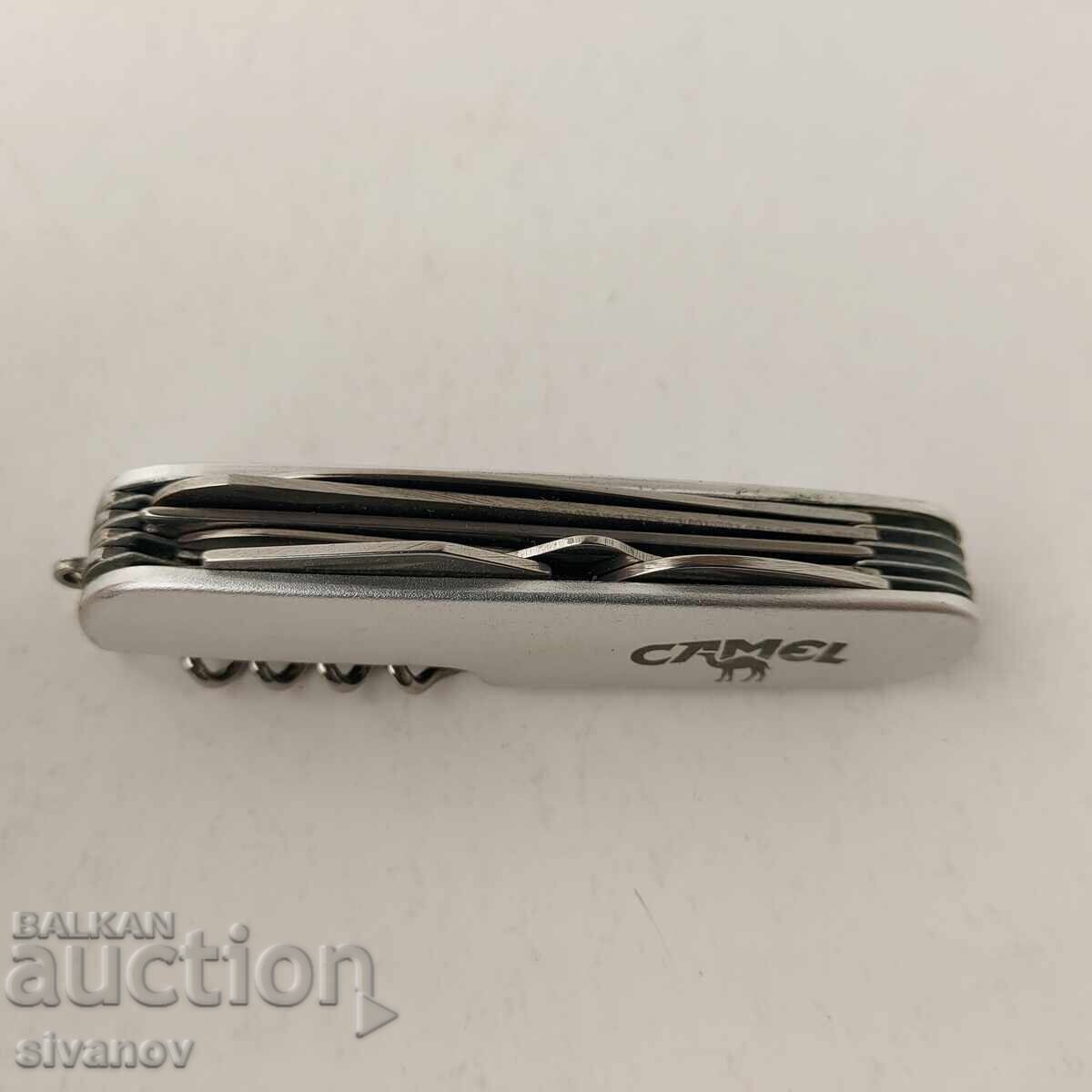 Interesting multifunctional pocket knife CAMEL B0104 with price 19.99 BGN | € 10.22 Interesting multifunctional pocket knife CAMEL B0104 with price 19.99 BGN | € 10.22