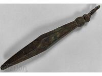 19TH CENTURY RARE OTTOMAN BRONZE JOINT BUILDING TOOL