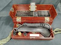 OLD RETRO SOC MILITARY FIELD PHONE TAP-77