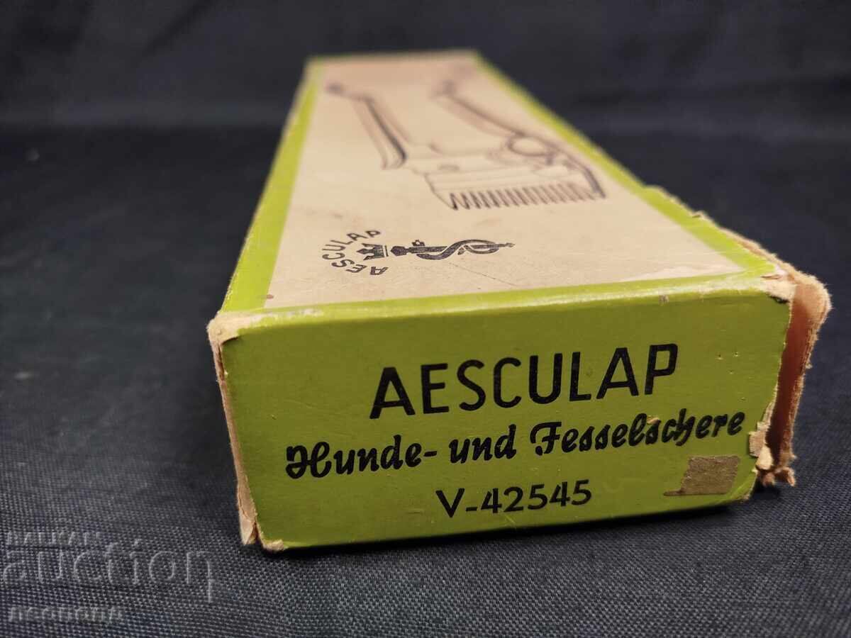 Auction  OLD RETRO DOG CLIPPER AESCULAP